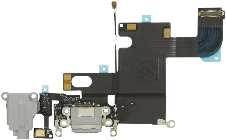 Iphone 6 Dock Port U0026 Headphone Jack Flex Cable Replacement Iphone 6 Charging Patta Png Headphone Jack Icon