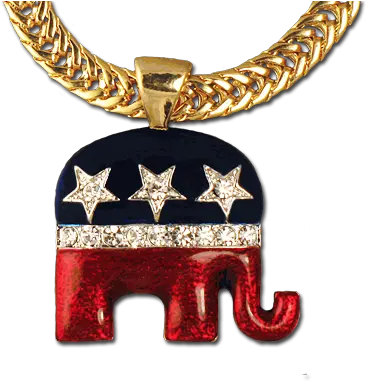 Enamel Crystal Republican Logo Republican Party Png Republican Elephant Png