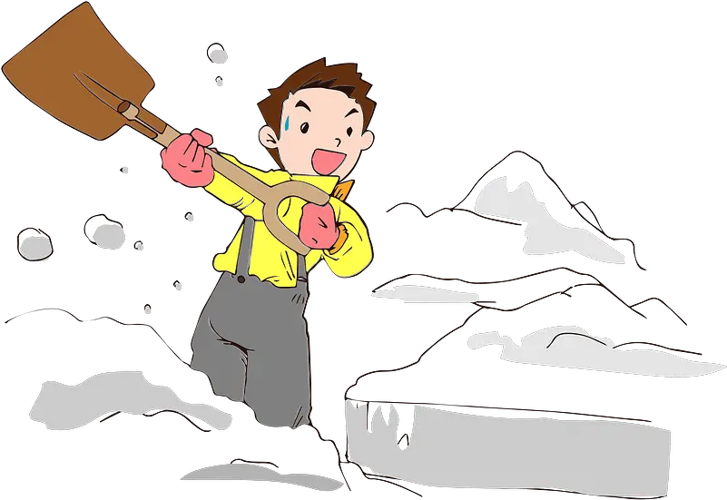 Man Is Shoveling Snow Clipart Free Download Transparent Transparent Shoveling Snow Clipart Png Snow Shovel Icon