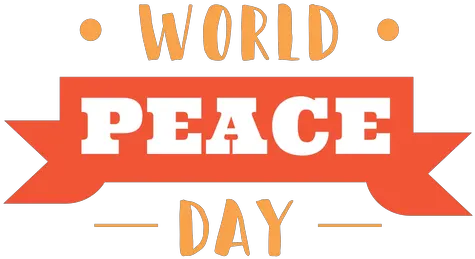 World Peace Day Lettering Transparent Png U0026 Svg Vector File Horizontal Rest In Peace Logos
