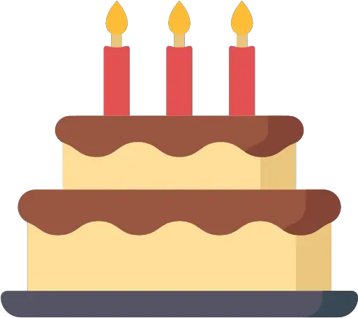 Birthday Cake Birthday Cake Flat Icon Png Birthday Cake Icon Png