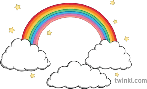 Unicorn And Rainbow Clouds Colouring Pages Parents Rb Color Gradient Png Rainbow Background Png