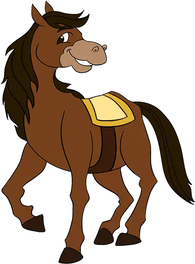 Cartoon Horse Png 3 Image Cartoon Horse With Saddle Cartoon Horse Png