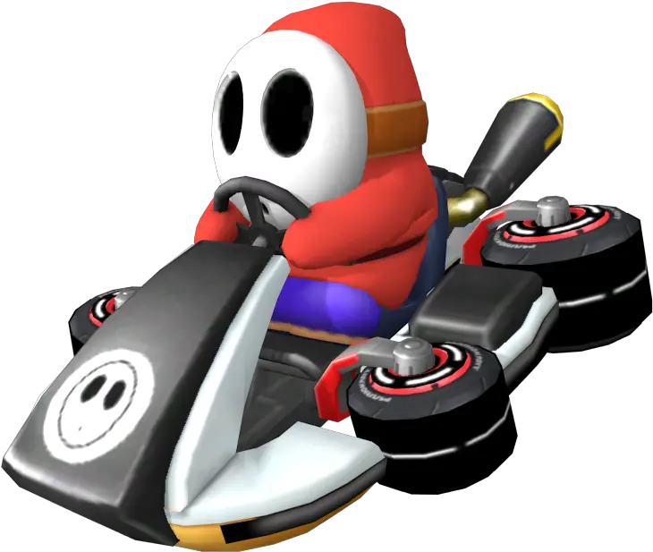 Wii U Super Smash Bros For Wii U Shy Guy Kart The Shy Guy Mario Kart Png Shy Guy Png