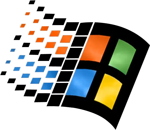 90s Png 2 Image Windows 95 Logo 90s Png