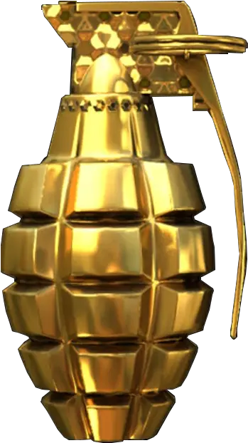 Download Grenade Transparent Gold Gold Grenade Png Grenade Transparent Background