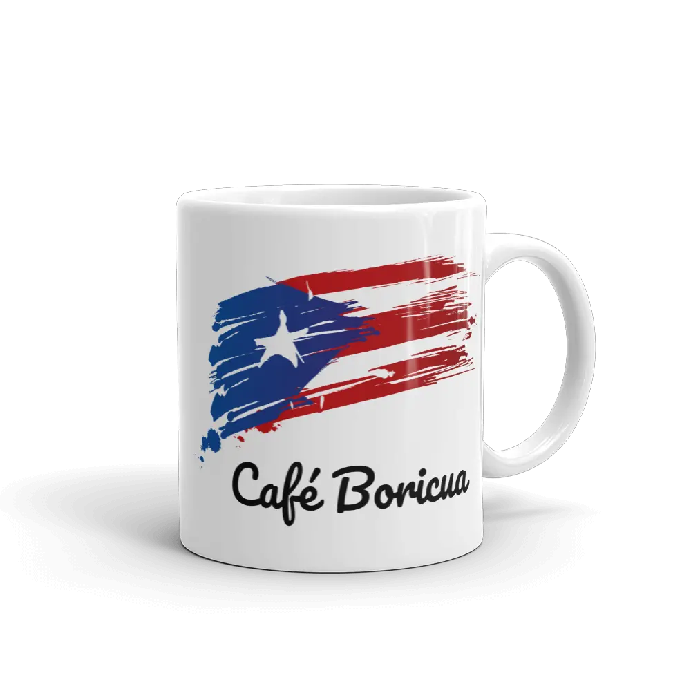 All Coffee Boricuacom Beer Stein Png Puerto Rico Flag Png