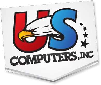 Us Computers Inc Providing Customized Computer Solutions Us Computers Png Computer Logo Png