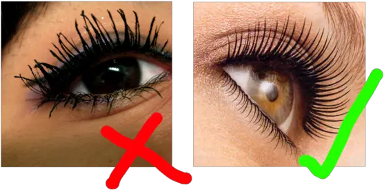 Download Hd Eye Makeup Mascara Eyes Transparent Png Image Clumpy Mascara Eyes Transparent