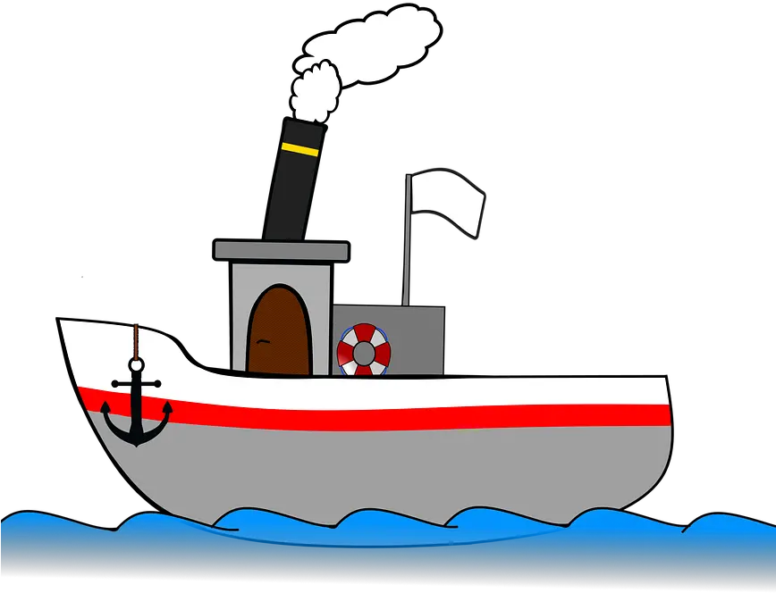 Clip Art Steamboat Steamship Boat Png Download 867720 Steam Boat Transparent Background Boat Clipart Png