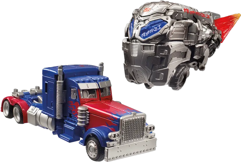 Mission To Cybertron Deluxe Optimus Prime 2 Pack U2013 Car Transformer Optimus Prime Toy Truck Png Optimus Prime Transparent