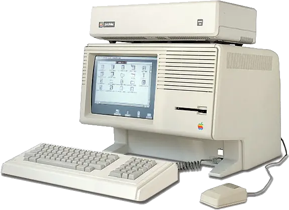 Download Hd The Xerox Parc Influence Apple Lisa Png Apple Computer From The Lisa Png