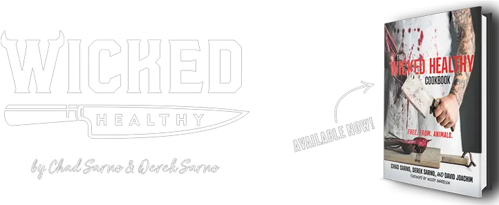 Wicked Healthy Vegan Recipes By Chefs Chad Sarno U0026 Derek Horizontal Png All Recipes Logo