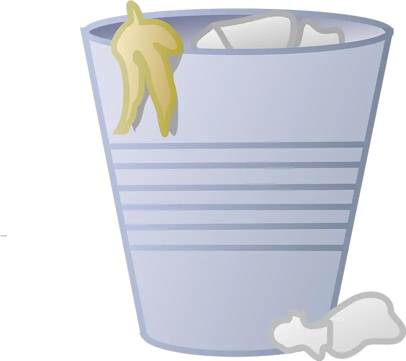 Garbage Bin Dust Trash Free Vector Graphic On Pixabay Trash Can Clipart Png Trash Png