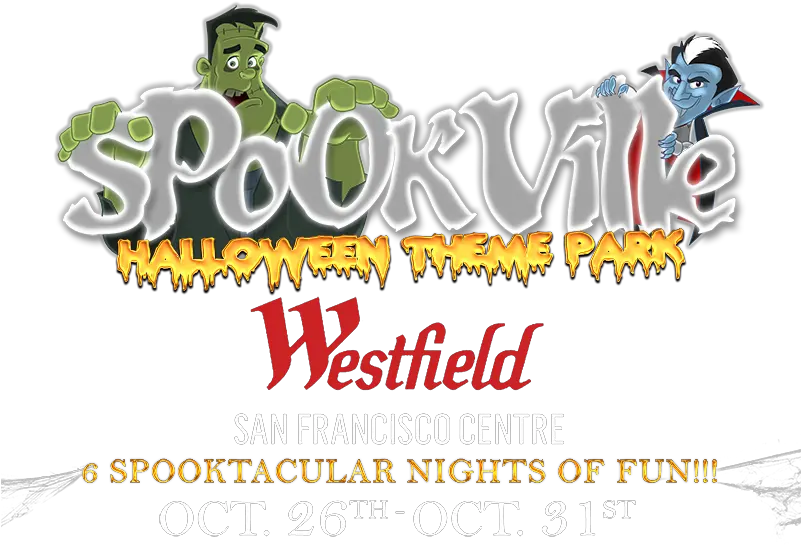 Copy Of Home Westfield Logo U2014 Spookville Halloween Theme Park Westfield London Png Halloween Logo