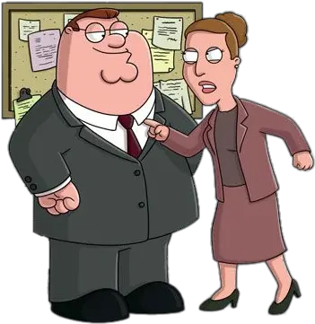 Family Guy Angela And Peter Griffin Png Transparent