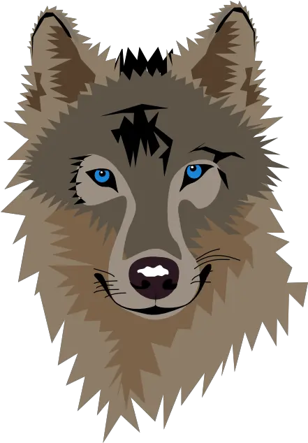 Download Free Wolf Face Clip Art Wolf Clipart Png Wolf Face Png