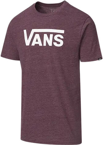 Vans Classic Heather T Shirts Menu0027s Active Shirt Png Vans Logo Transparent