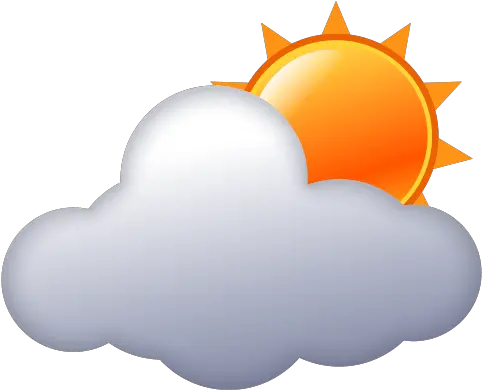 Sun Behind Cloud Sun And Cloud Emoji Png Sun Emoji Png