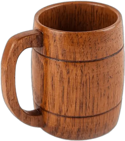 Beer Mug Barrel Transparent Png Wooden Cup Of Beer Beer Mug Png