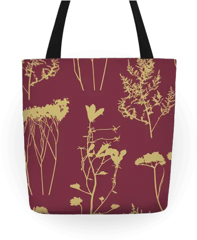 Mauve And Wild Flowers Tote Bag Lookhuman Tote Bag Png Wild Flowers Png