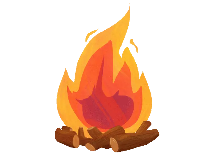 Camp Fire Gif Clipart Campfire Clip Art Campfire Gif Png Campfire Transparent Background