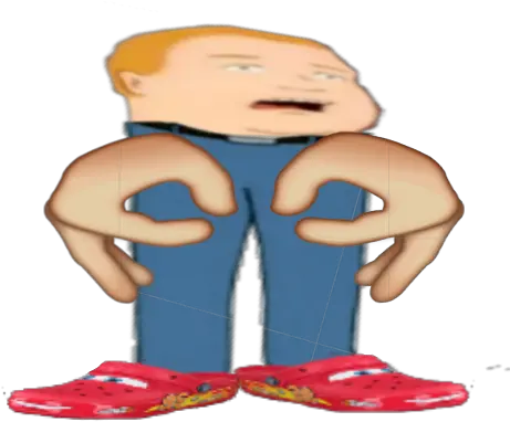 Blursedimages Shoe Style Png Bobby Hill Png