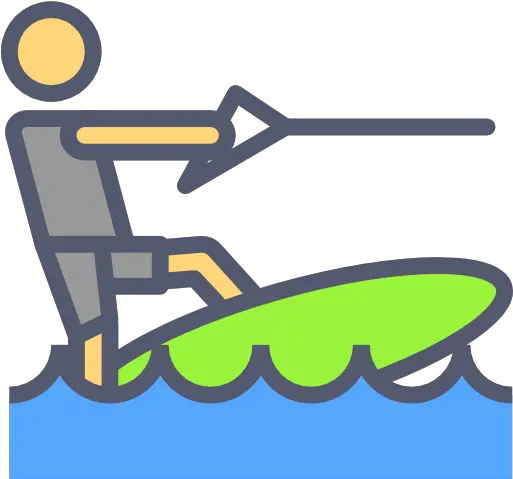 Water Ski Free Sports Icons Clip Art Png Water Sport Icon