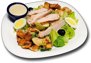 Chicken Caesar Salad Side Dish Png Caesar Salad Png