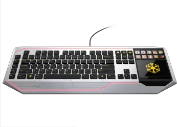 Razer Starwars The Old Republic Gaming Keyboard U2022 Fox Hound Star Wars Pc Computer Mouse Png Razer Keyboard Png