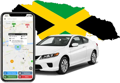 1 Gps Vehicle Tracking Company In Jamaica Powerful Car Toyota Camry 2014 Model Png Gps Tracking Icon