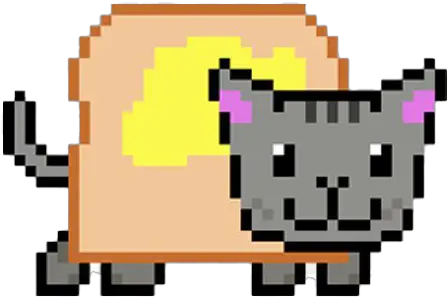 Download Free Picture Nyan Cat Hd Icon Favicon Cap Pixel Art Png Pixel Cat Icon