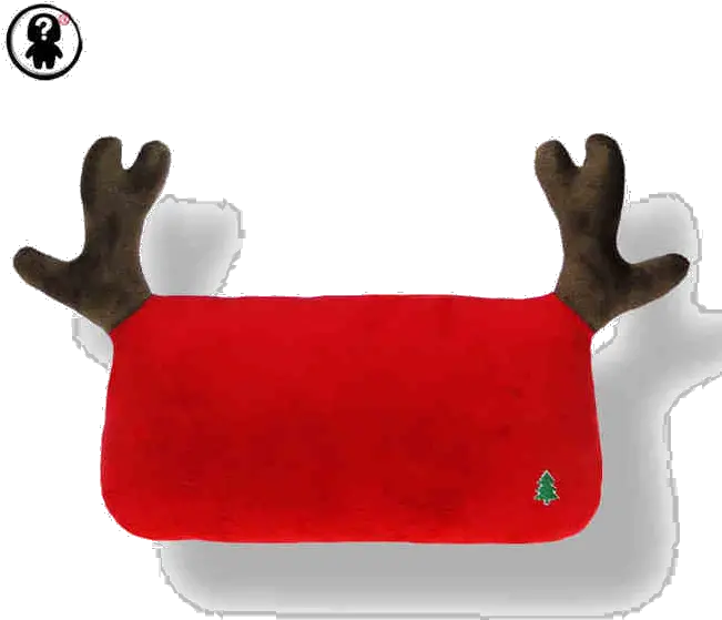 Reindeer Antler Christmas Red Antlers Pillow Png Download Soft Christmas Antlers Png
