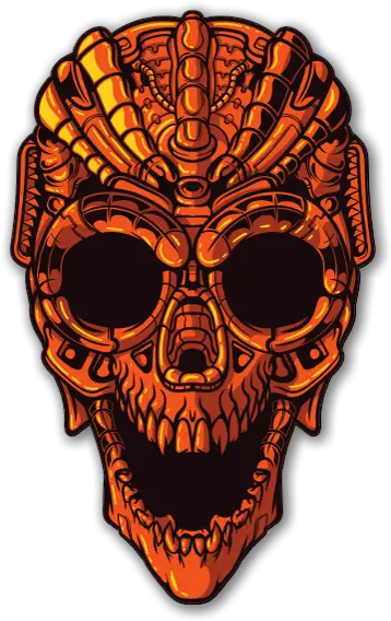 Calavera Roja Stickerapp Skull Png Calavera Png