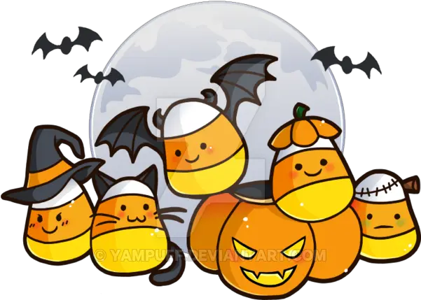 Download Hd Candy Corn Drawing Cute Candy Cute Candy Corn Transparent Png Candy Corn Png