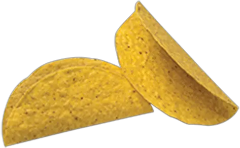 Download Hd 5u2033 Regular Yellow Taco Shells Taco Transparent Dish Png Taco Png