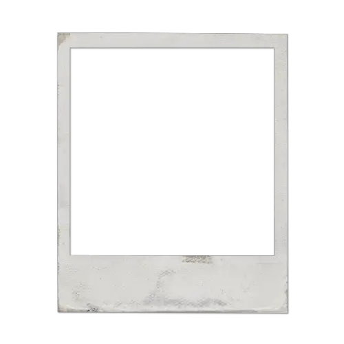 Horizontal Polaroid Frame Png