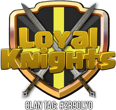 Vote For The New Loyal Knights Emblem Clan Coc Png Clash Of Clans Logo