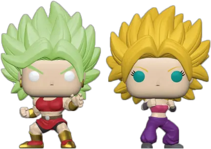 Dragon Ball Super Funko Pop Berserk Kale U0026 Saiyan Caulifla 2 Pack Preorder Dragon Ball Super Kale Funko Png Dragon Ball Super Png