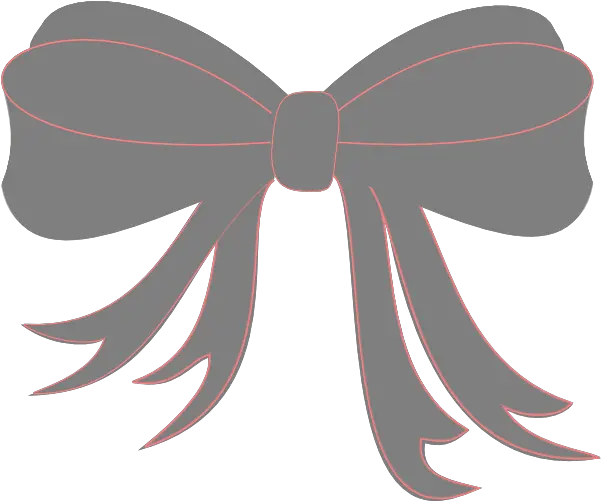 Gray Ribbon Bow Png Clip Arts For Web Girls Bow Clip Art Ribbon Bow Png