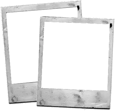 Black Polaroid Frame Png