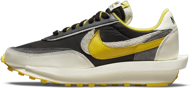 Undercover Sacai Nike Ldwaffle Dj4877 001 Sneakernewscom Undercover X Sacai X Nike Ldwaffle Png Waffles Silhouette Icon