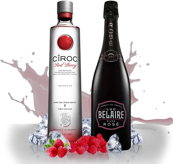 Download Hd Luxury Party Ciroc Red Berry Png Transparent Belaire Rose And Ciroc Berry Png