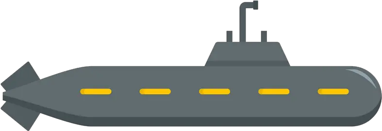 Military Submarine Icon Flat Style Png Transparent Clipart Ballistic Missile Submarine World Icon Flat