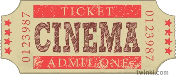Cinema Ticket Movie Ks3 Illustration Carmine Png Movie Ticket Png