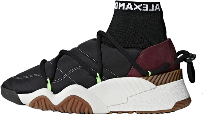 Adidas X Alexander Wang Puff Black White Db2614 Where To Adidas X Alexander Wang Puff Png Roblox Sign Green 2017 Icon