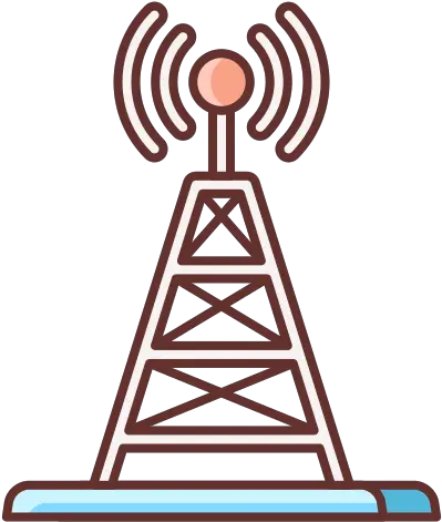 Radio Tower Free Communications Icons Illustration Png Radio Tower Icon Png