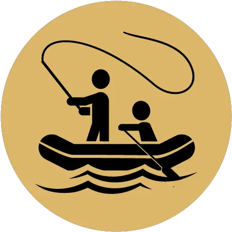 Salmon River Fly Fishing Boating Png Fly Fishing Icon