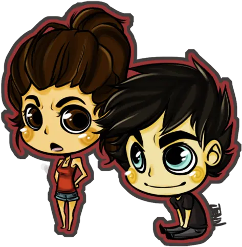 Ian Somerhalder Damon Und Elena Cartoon Png Elena Gilbert Icon