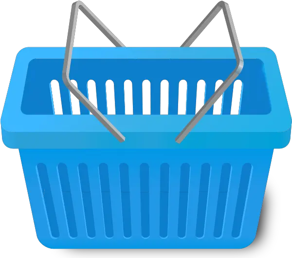 Shopping Cart Light Blue Vector Icon Blue Shopping Basket Icon Vector Png Vector Icon